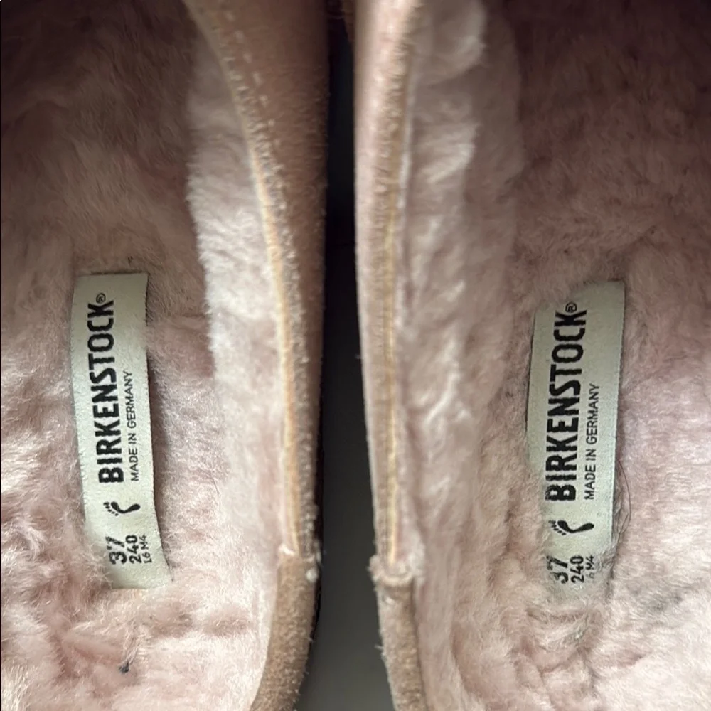 Birkenstock Blush Suede Loafers - Picture 4 of 4